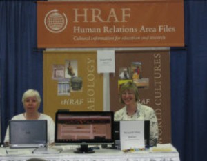 Human Relations Area Files at Society for American Archaeology (SAA) Meeting in Honolulu, Hawaii, April 2013.