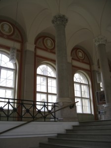 Inside view of the Bavarian State Library
